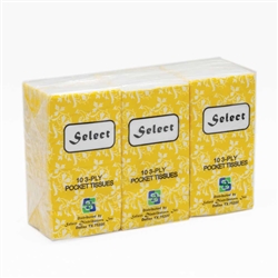 Select Pocket Tissue 6 Pack [30/ cs.]