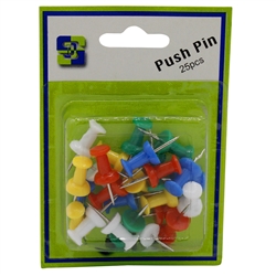 Push Pins 25ct - Blistered