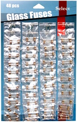 Glass Fuses Carded (48 pcs/ card)