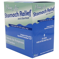 Prime Aid Stomach Relief Anti-Diarrheal - Blue - Dispenser