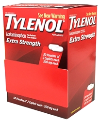 Tylenol Extra Strength 50 x 2's