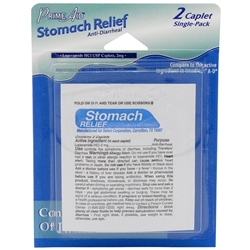 Prime Aid Stomach Relief Anti-Diarrheal - Blue - 2 Caplets