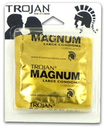 Trojan Magnum Single-Pack Blister