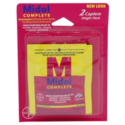 Midol Single-Pack Blister - 2 Caplets