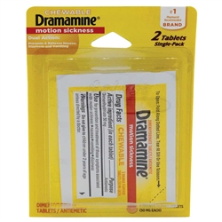 Dramamine Single-Pack Blister - 2 Tablets