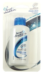 Head and Shoulders Shampoo Blistered