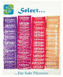 Lifestyles Condoms (Carded) / 48 count