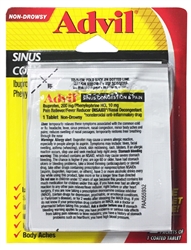 Advil Sinus Congestion & Pain Multi-Pack Blister - 2 Tablets