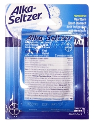 Alka-Seltzer Original Multi-Pack Blister - 4 Tablets